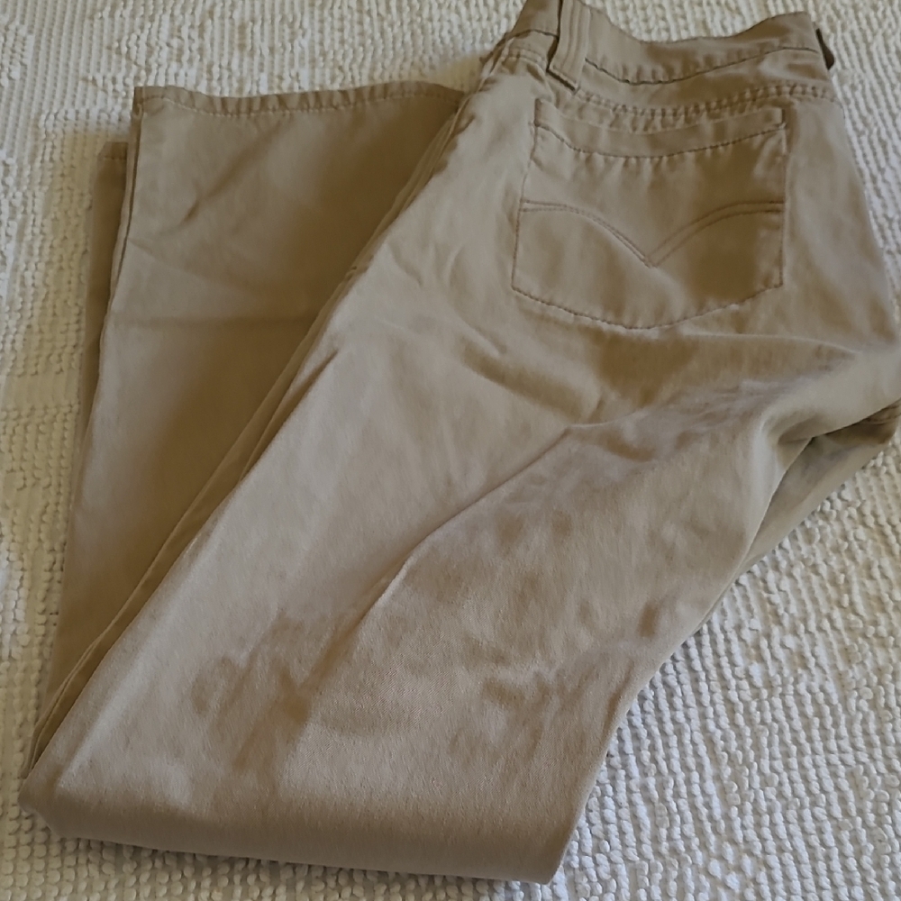Levi's Tan Straight Leg Pants - Picture 14 of 16